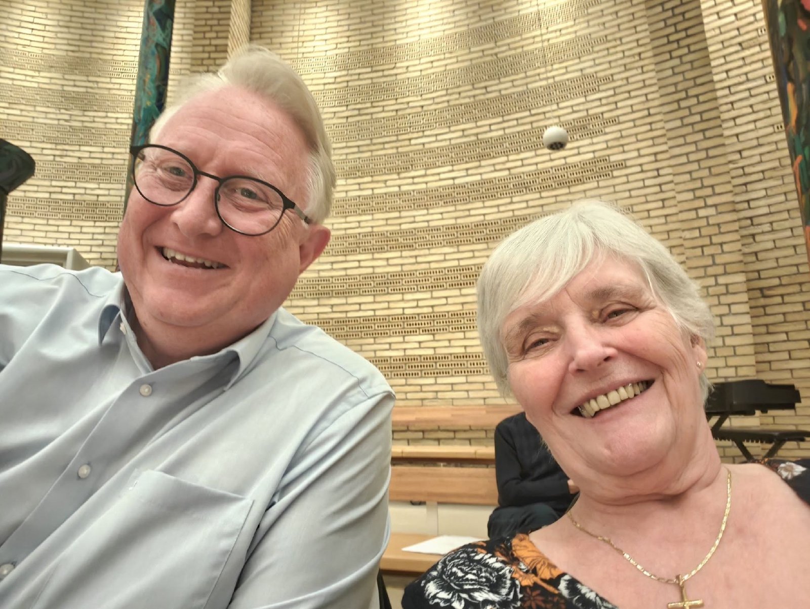 Kristian Tørning og Linda Gade i byrådssalen